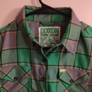 DIXXON Green And Brown Flannel